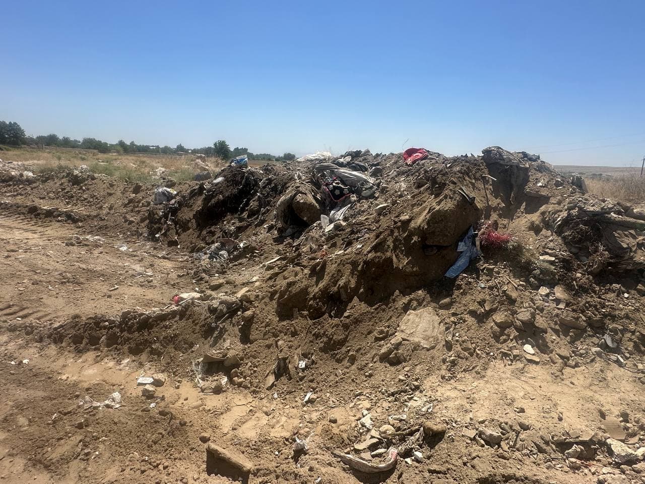 ♻️ Noqonuniy tashlangan chiqindilar bartaraf etilmoqda