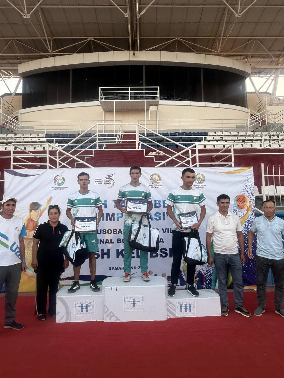Besh tashabbus olimpiadasi doirasida sportning "Yengil atletika" turidan musobaqaning viloyat bosqichi bo'lib o'tdi.