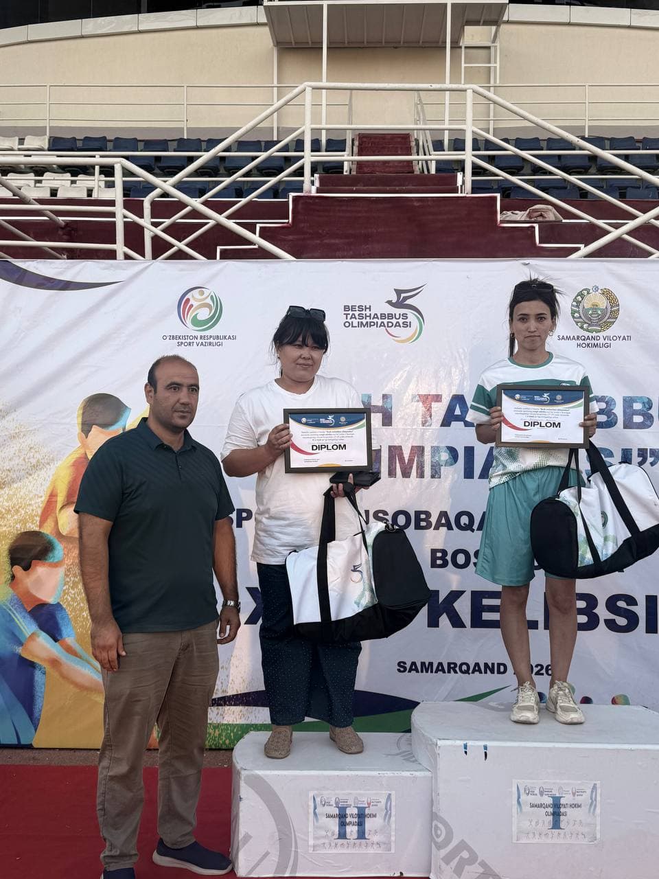 Besh tashabbus olimpiadasi doirasida sportning "Yengil atletika" turidan musobaqaning viloyat bosqichi bo'lib o'tdi.