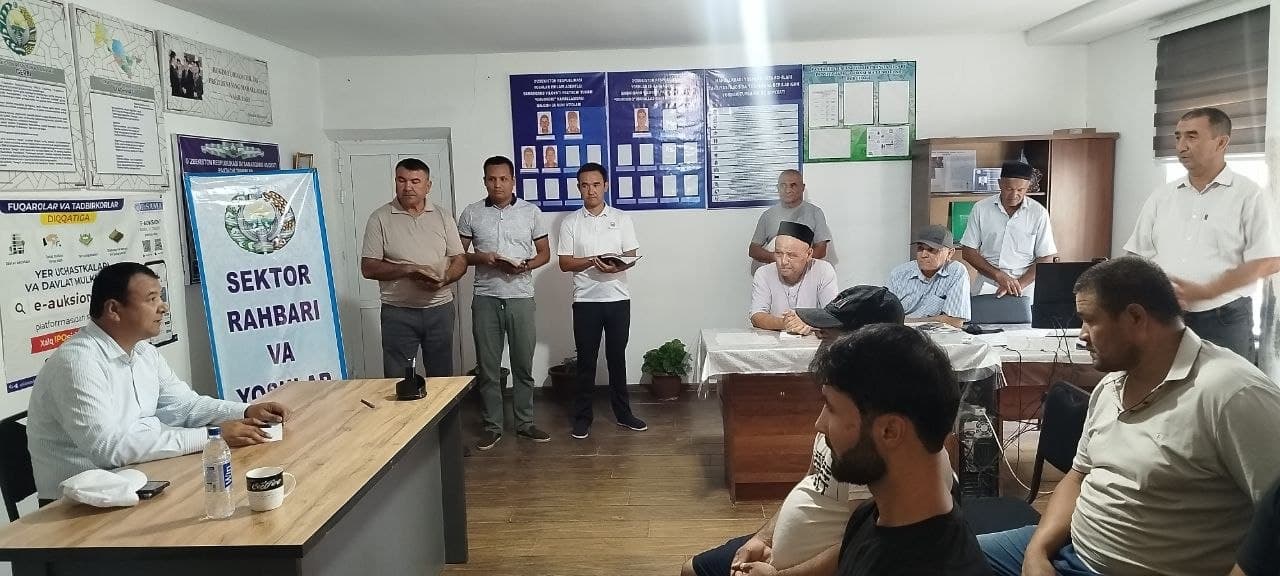 “Yoshlar kuni” doirasida yoshlar bilan ochiq muloqot o‘tkazildi