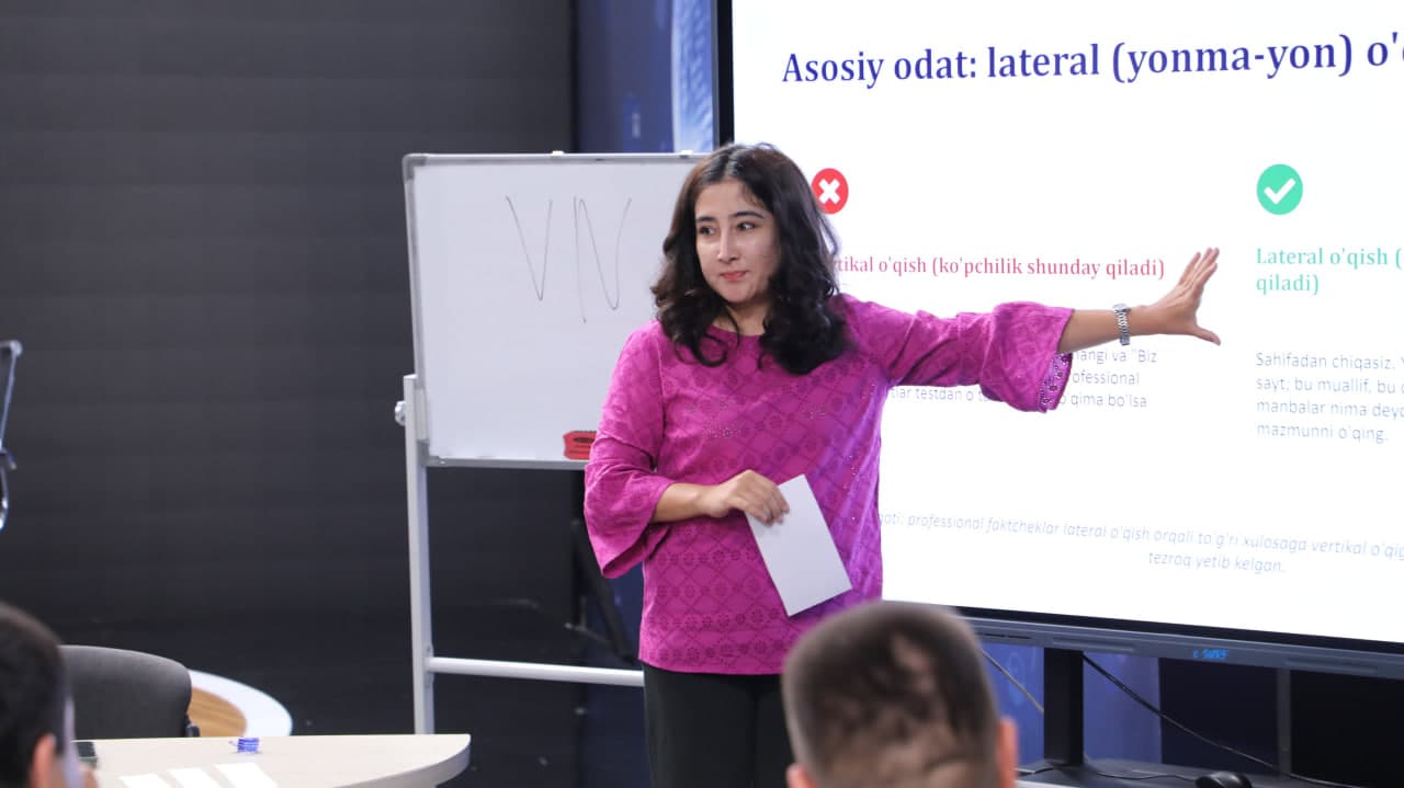 📚 Matbuot kotiblari uchun amaliy va kreativ o‘quv kursi boshlandi