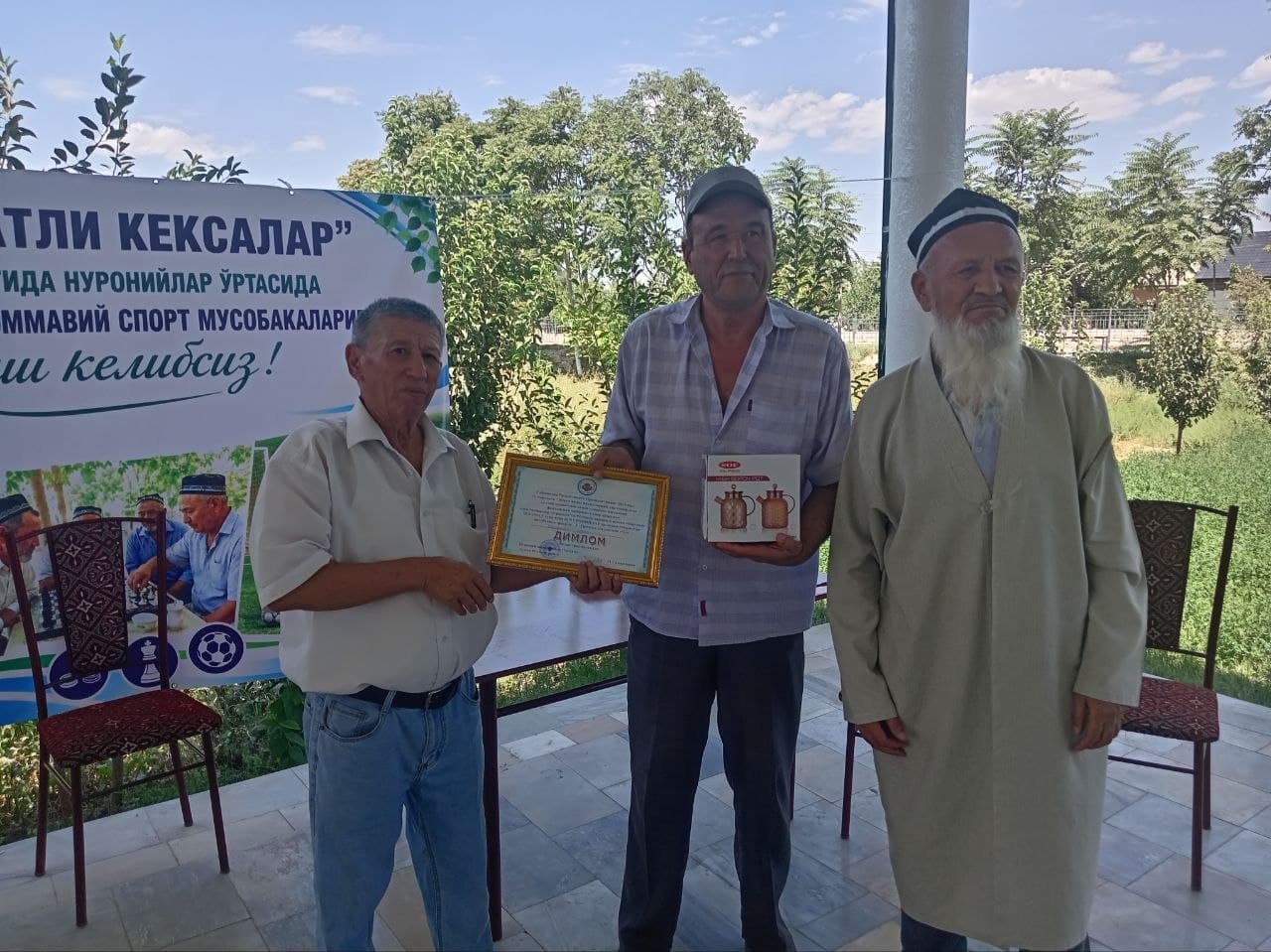 ♟️ Nuroniylar o‘rtasida “Shaxmat-shashka” turniri o‘tkazildi