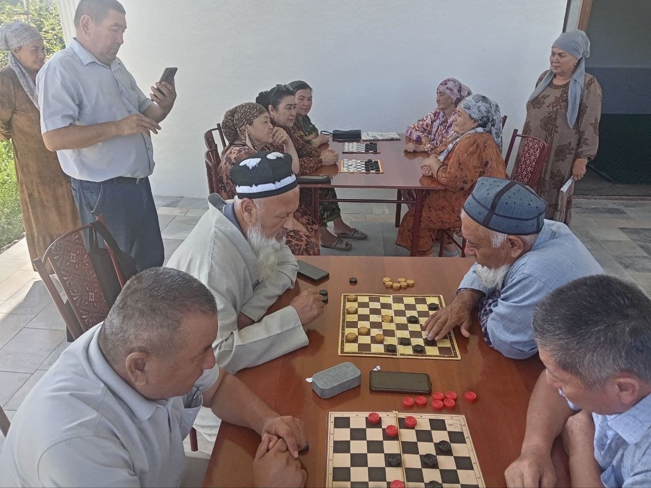 ♟️ Nuroniylar o‘rtasida “Shaxmat-shashka” turniri o‘tkazildi