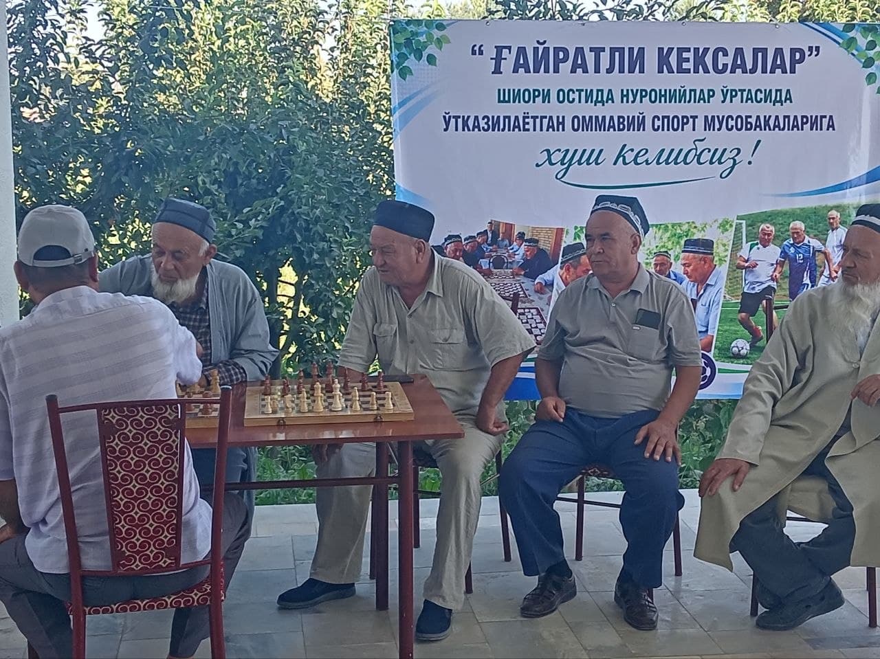♟️ Nuroniylar o‘rtasida “Shaxmat-shashka” turniri o‘tkazildi