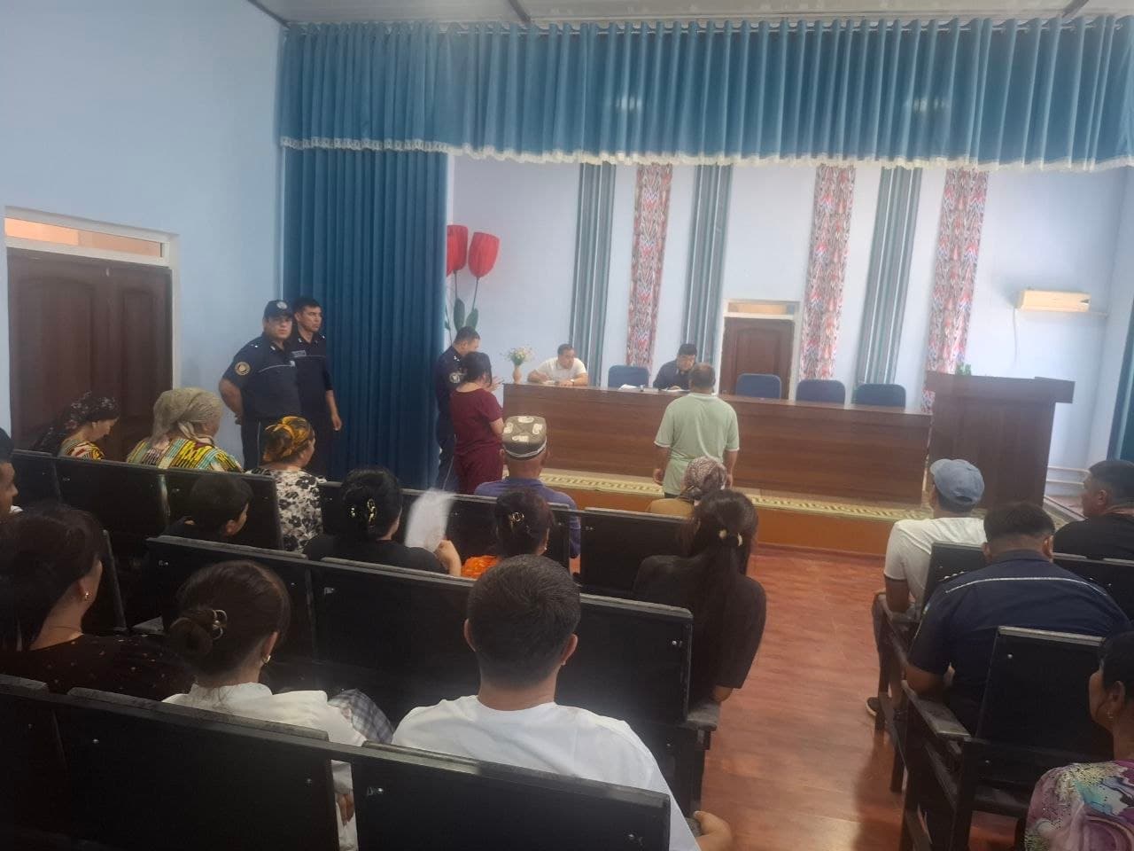 ⚖️ Sayyor sud majlisi o‘tkazildi