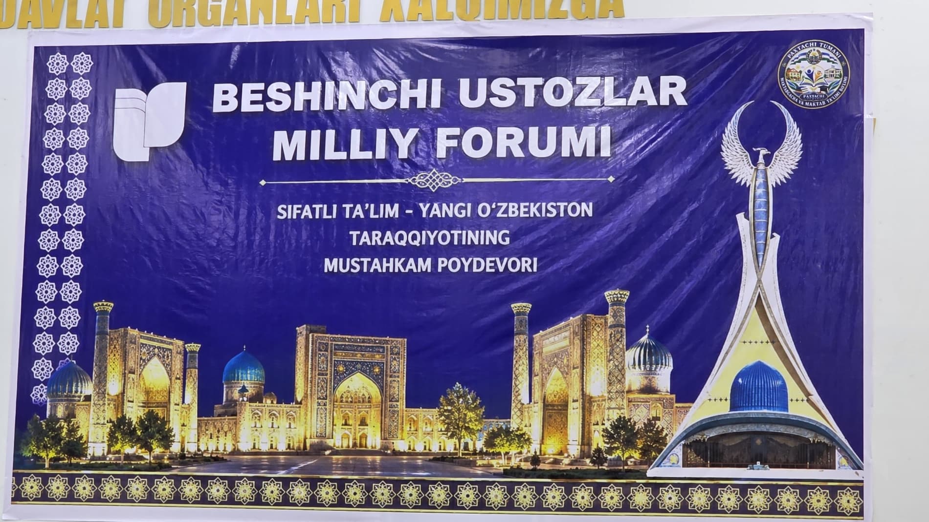 “Ustozlar Milliy forumi” bo'lib o'tdi