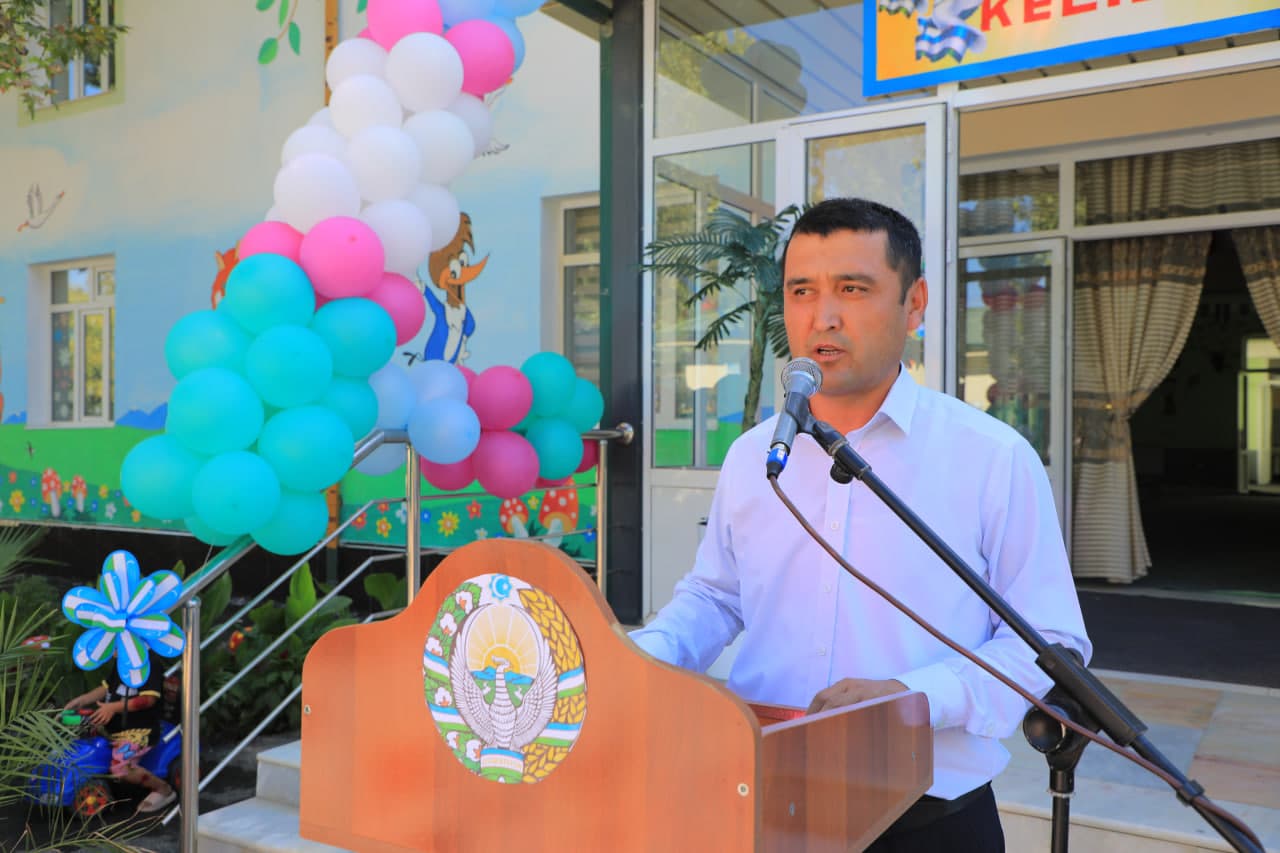 🏫 2-son davlat maktabgacha ta’lim tashkiloti yangilangan qiyofada foydalanishga topshirildi