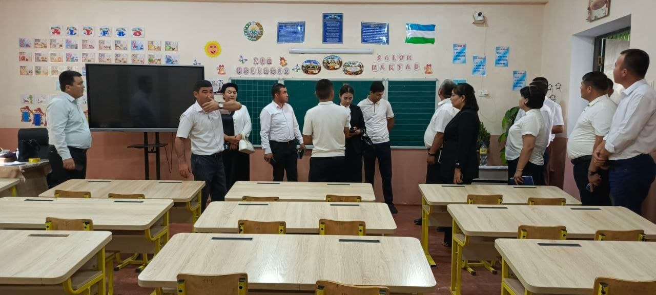 🏫 Maktablar o‘rtasida tajriba almashinuvi yo‘lga qo‘yilmoqda
