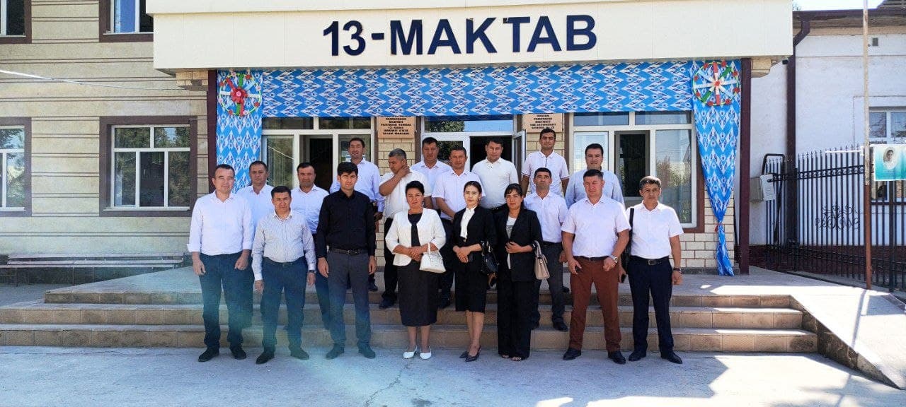 🏫 Maktablar o‘rtasida tajriba almashinuvi yo‘lga qo‘yilmoqda