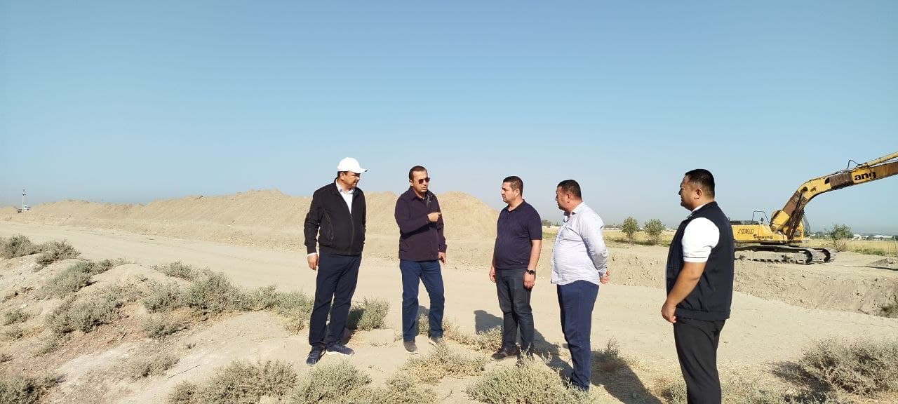 💧 Paxtachida suv resurslaridan samarali foydalanish bo‘yicha ishlar o‘rganildi