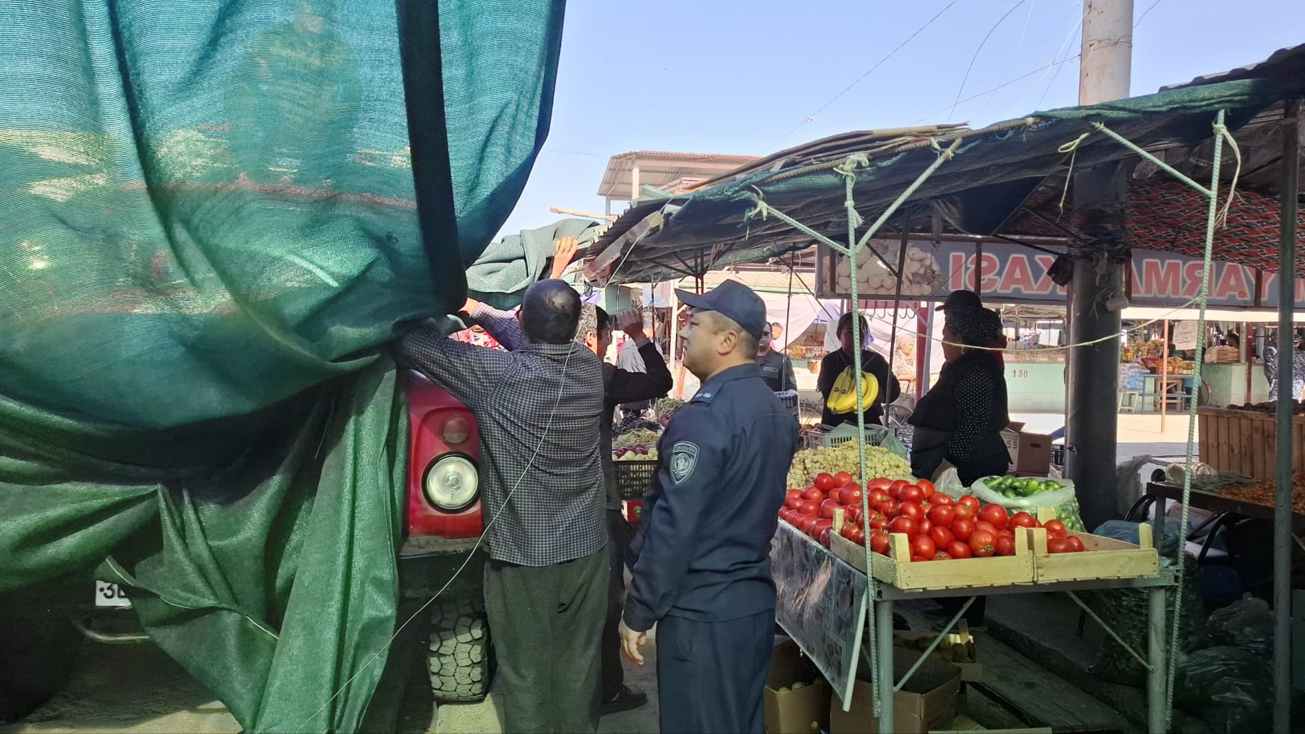 🚒 PAXTACHI BOZORLARIDA YONG‘IN XAVFSIZLIGI CHORALARI KUCHAYTIRILMOQDA