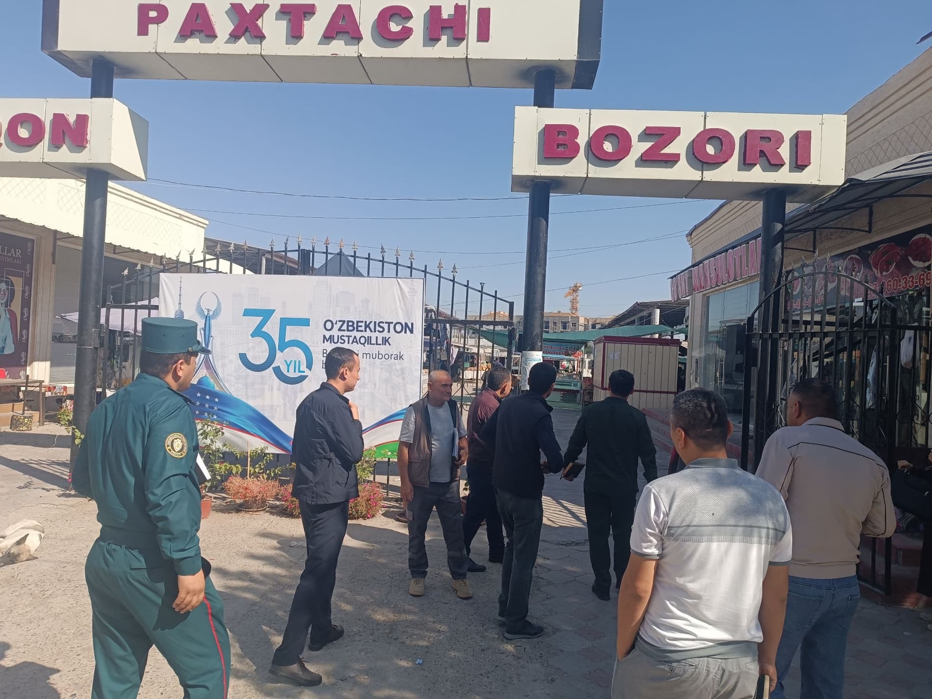 🚒 PAXTACHI BOZORLARIDA YONG‘IN XAVFSIZLIGI CHORALARI KUCHAYTIRILMOQDA