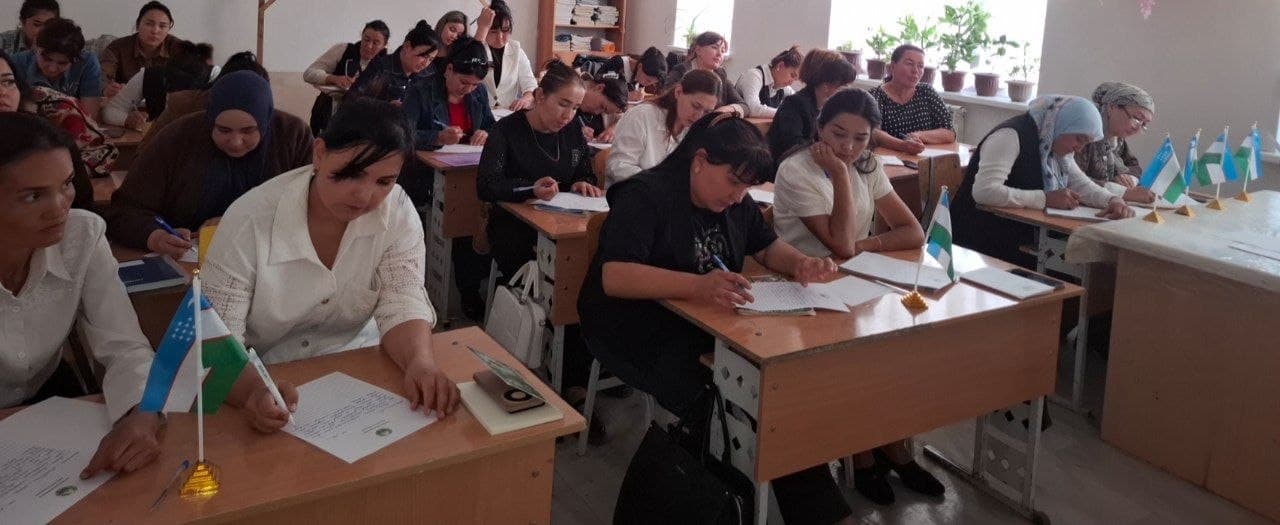 Paxtachi tumanida “Umummilliy diktant” tadbiri tashkil etildi.