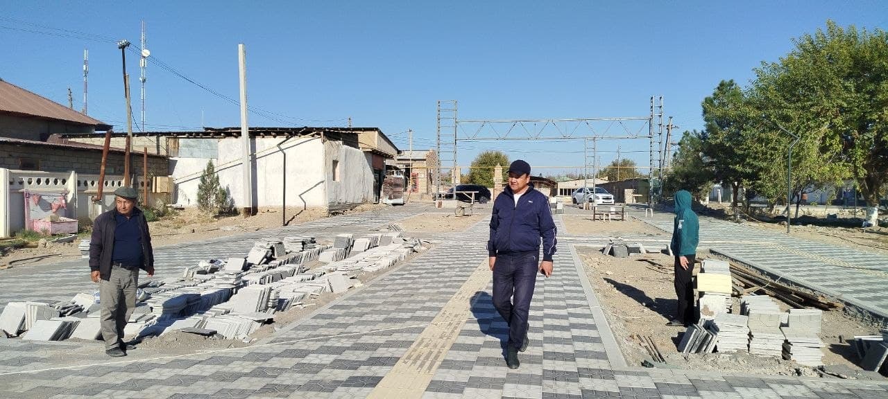 🏗 QARNABOTA MAHALLASI “YANGI ÖZBEKISTON” QIYOFASIGA KIRMOQDA!