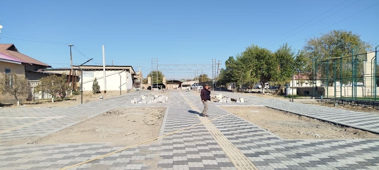 🏗 QARNABOTA MAHALLASI “YANGI ÖZBEKISTON” QIYOFASIGA KIRMOQDA!