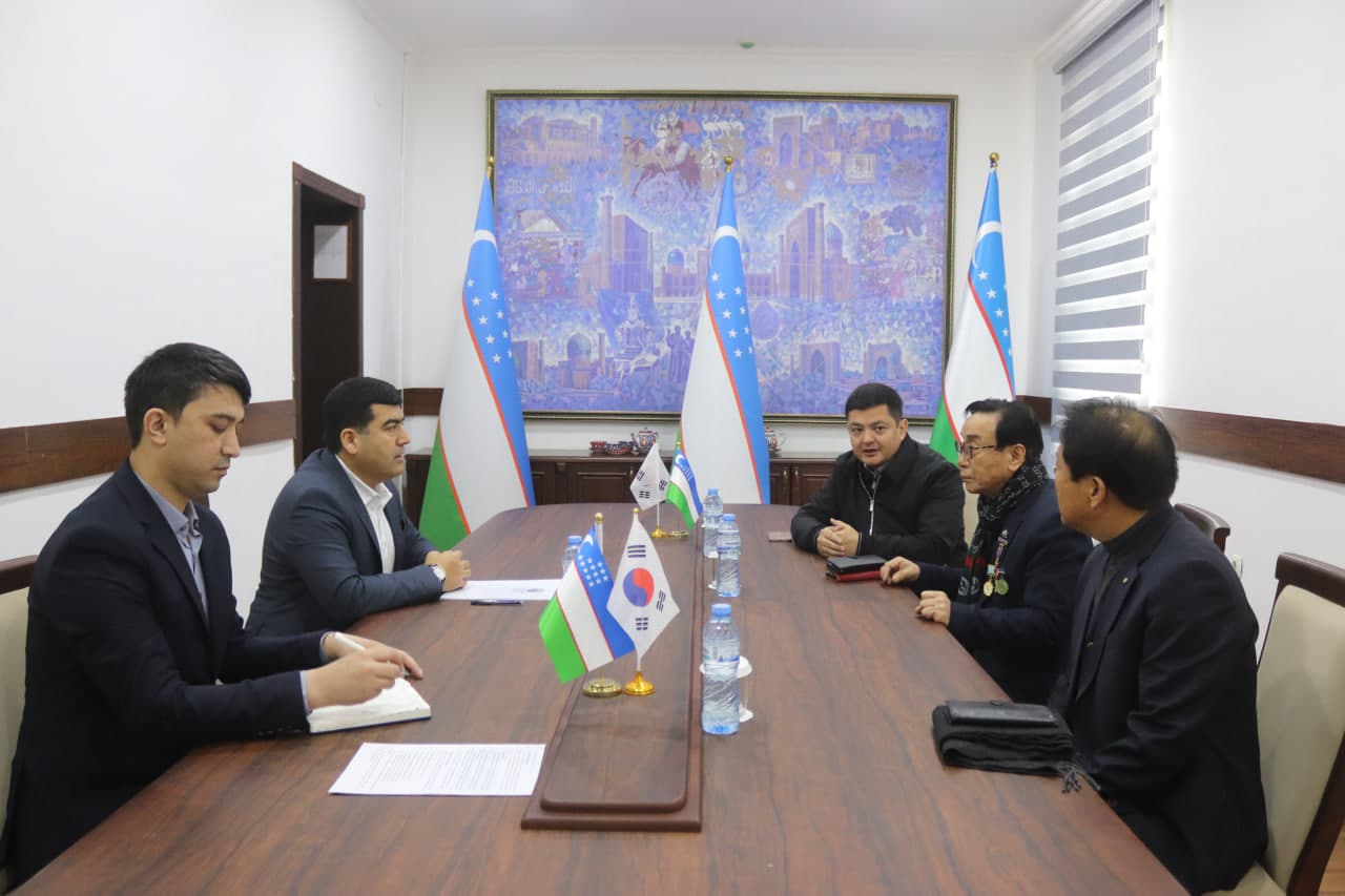 Tuman hokimi koreyalik investorni qabul qildi