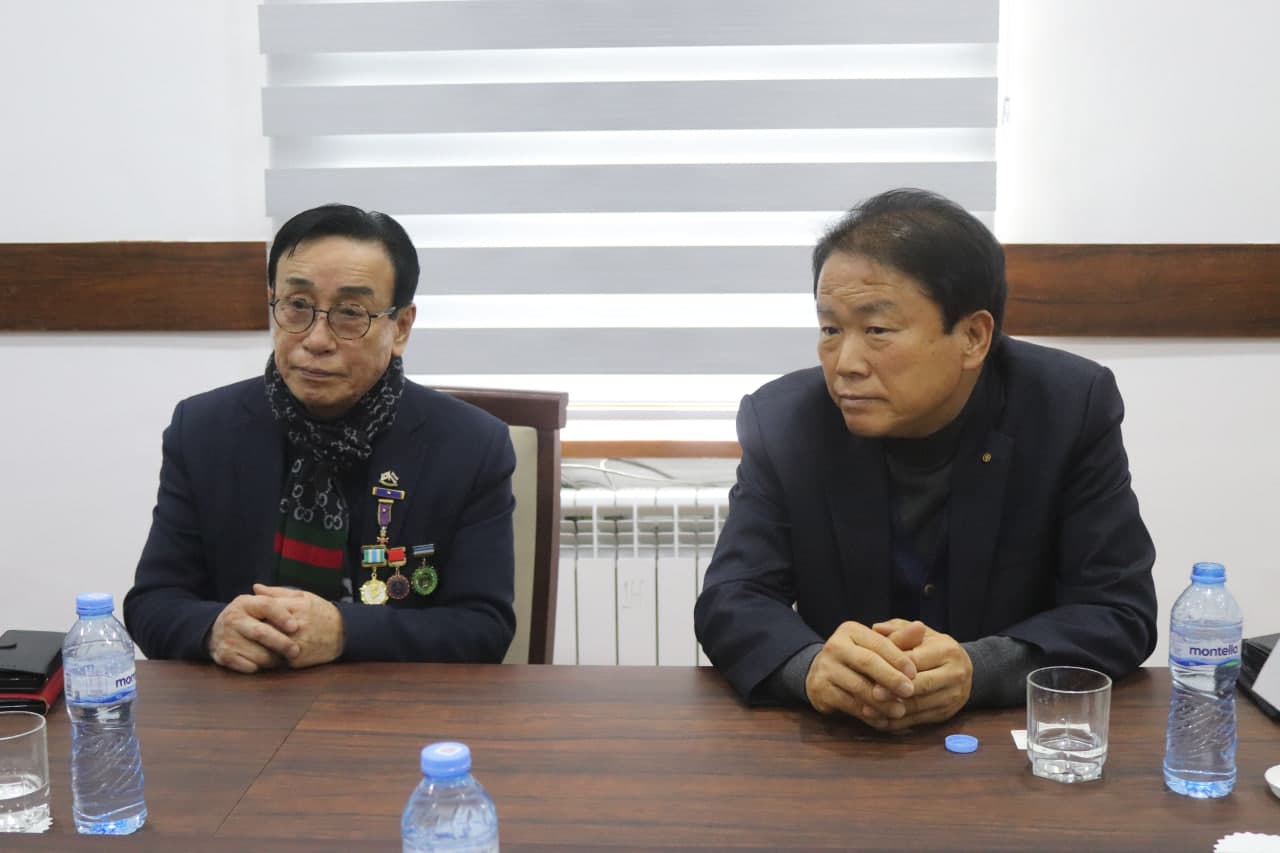 Tuman hokimi koreyalik investorni qabul qildi