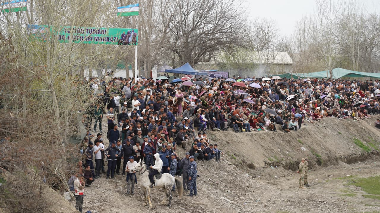 Toyloq tumanida ko‘pkari musobaqasi ko‘tarinki ruhda o‘tkazildi