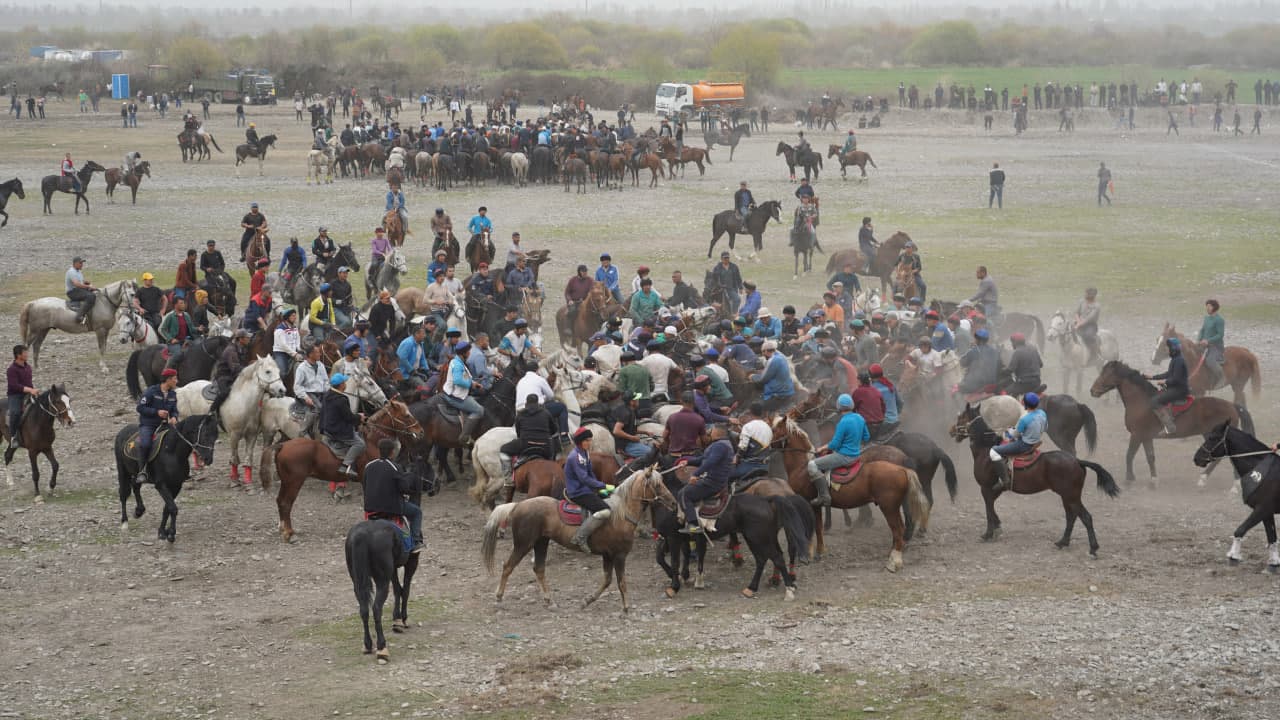 Toyloq tumanida ko‘pkari musobaqasi ko‘tarinki ruhda o‘tkazildi