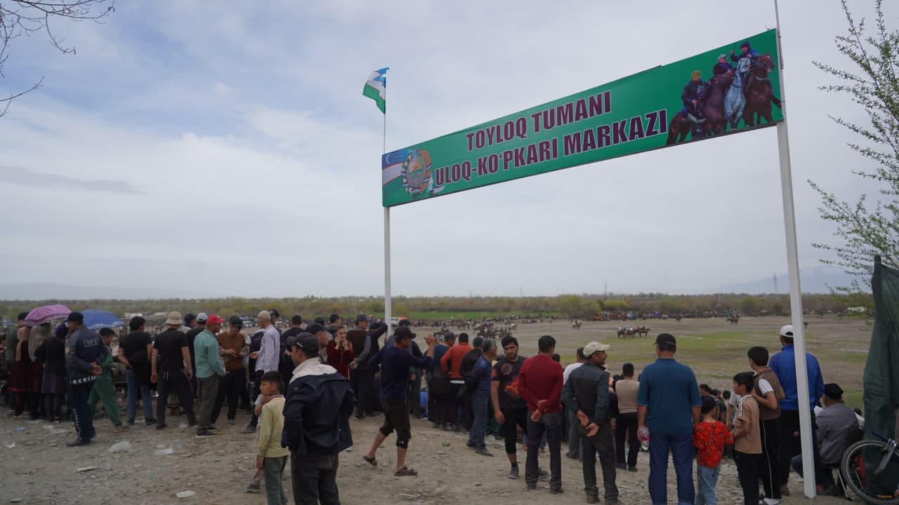 Toyloq tumanida ko‘pkari musobaqasi ko‘tarinki ruhda o‘tkazildi