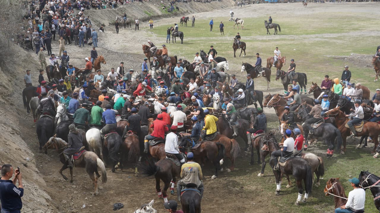 Toyloq tumanida ko‘pkari musobaqasi ko‘tarinki ruhda o‘tkazildi
