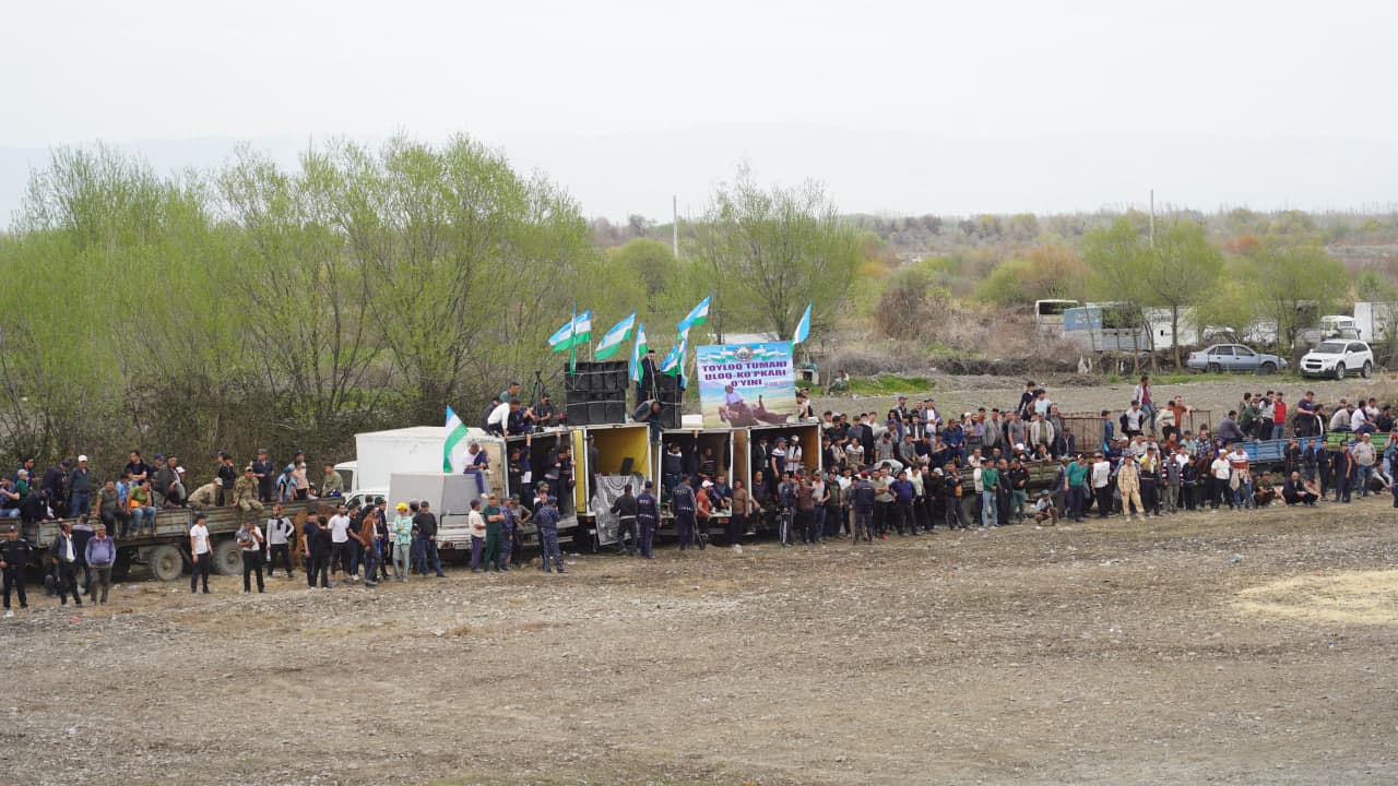 Toyloq tumanida ko‘pkari musobaqasi ko‘tarinki ruhda o‘tkazildi