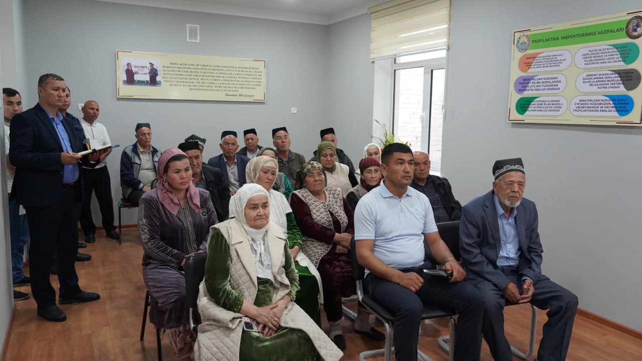 “O‘zbekiston” mahallasida muhim muhokama yig‘ilishi bo‘lib o‘tdi