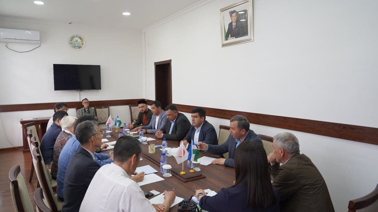 Bugun tuman hokimi Behzod Raxmatullayev yaponiyalik investorlar delegatsiyasini qabul qildi.
