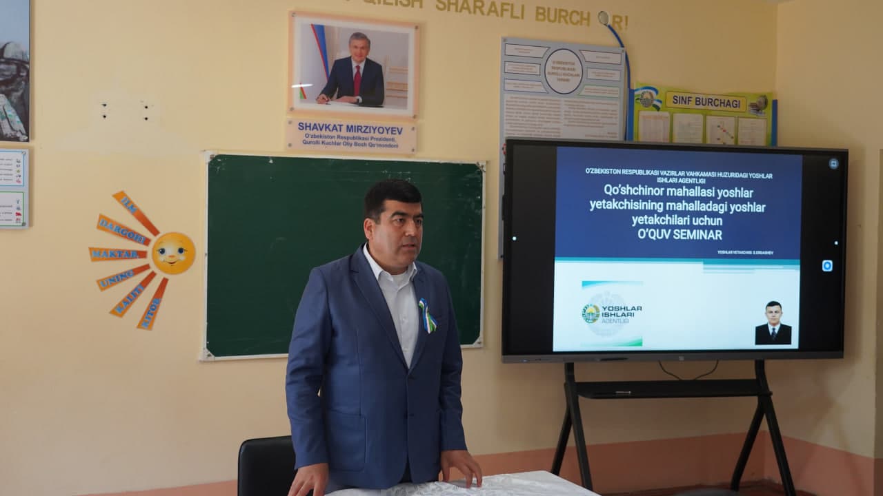 Yoshlar bilan ishlash samaradorligini oshirish masalalari muhokama qilindi
