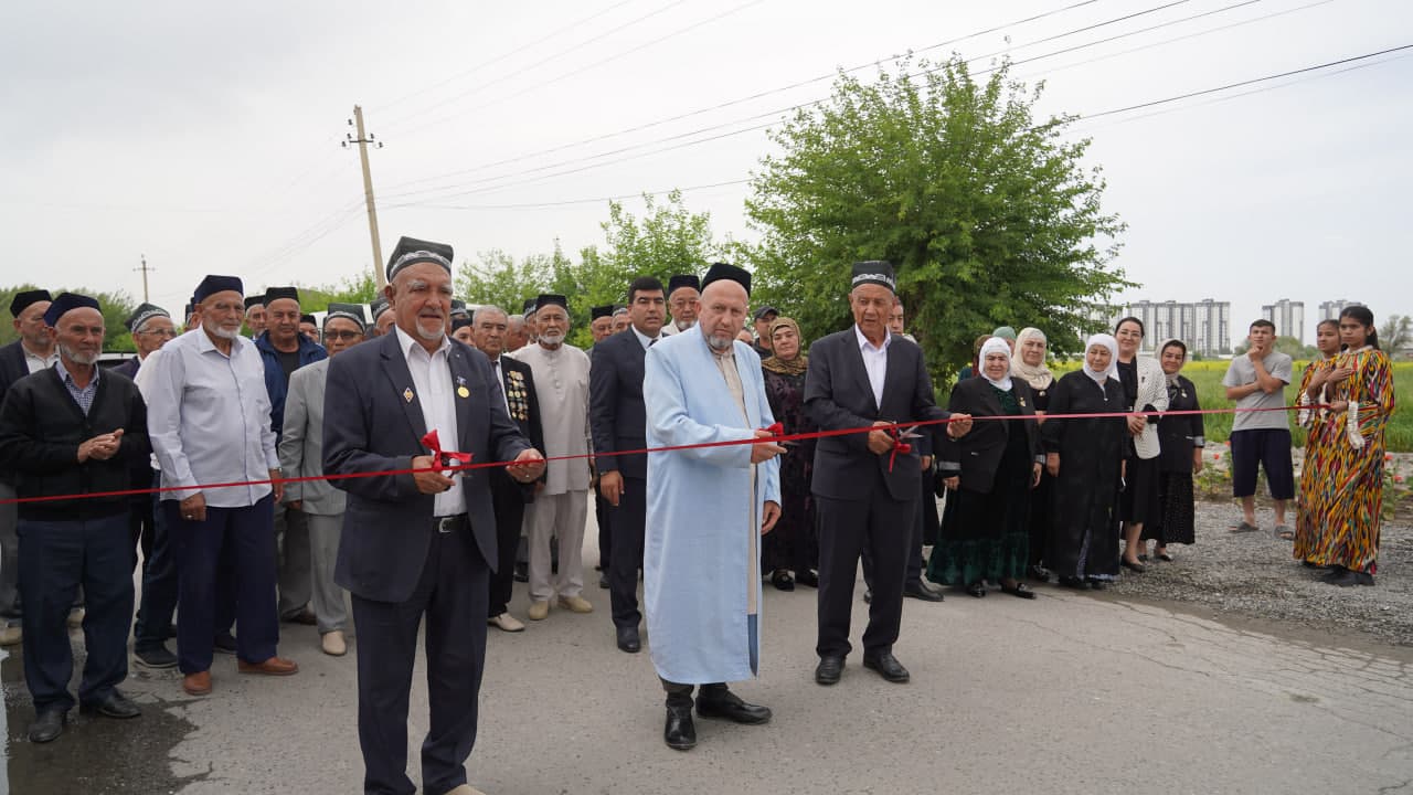 Qo‘shchinor mahallasi yangi qiyofa kasb etmoqda