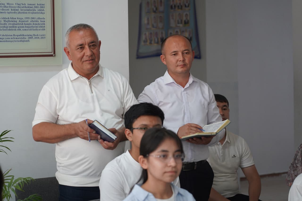 21-maktab o‘quvchilari bilan motivatsion uchrashuv tashkil etildi