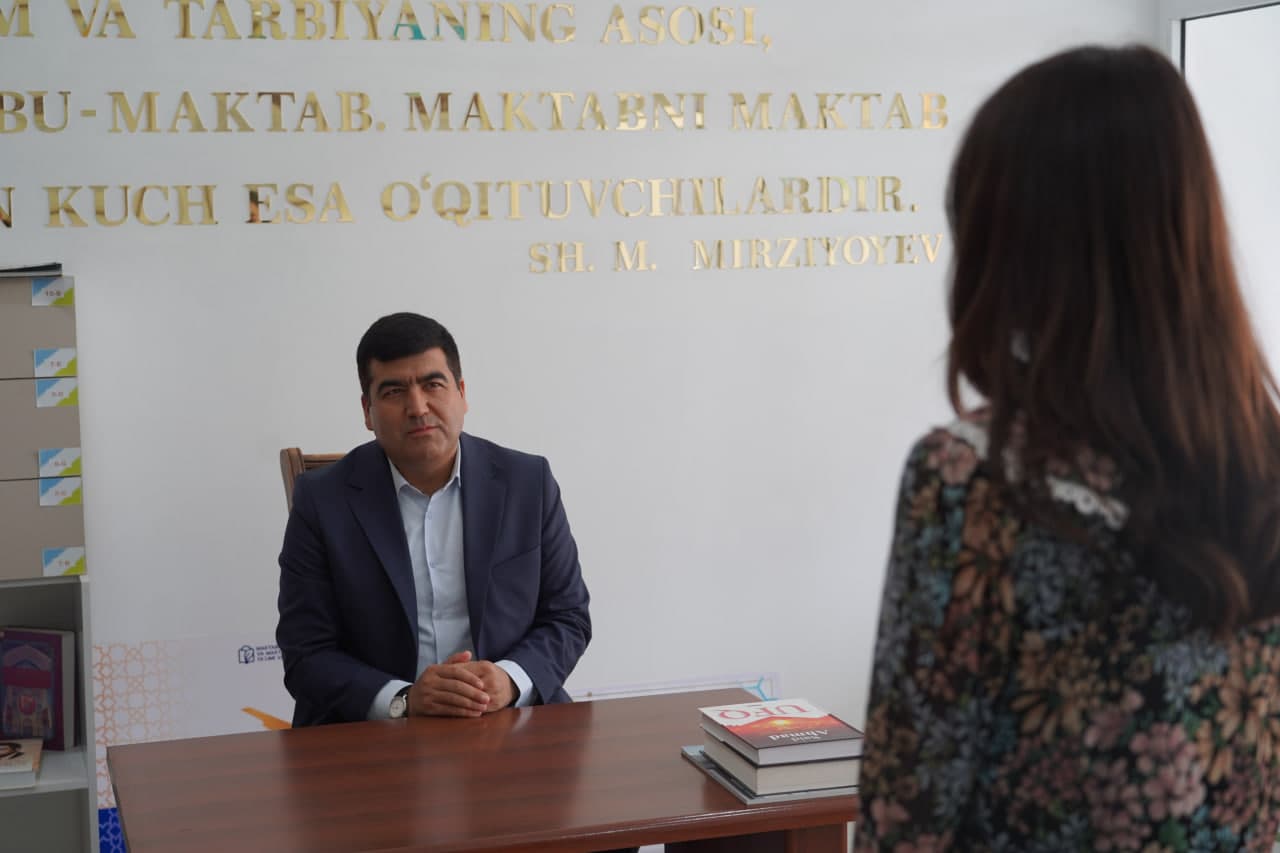 21-maktab o‘quvchilari bilan motivatsion uchrashuv tashkil etildi