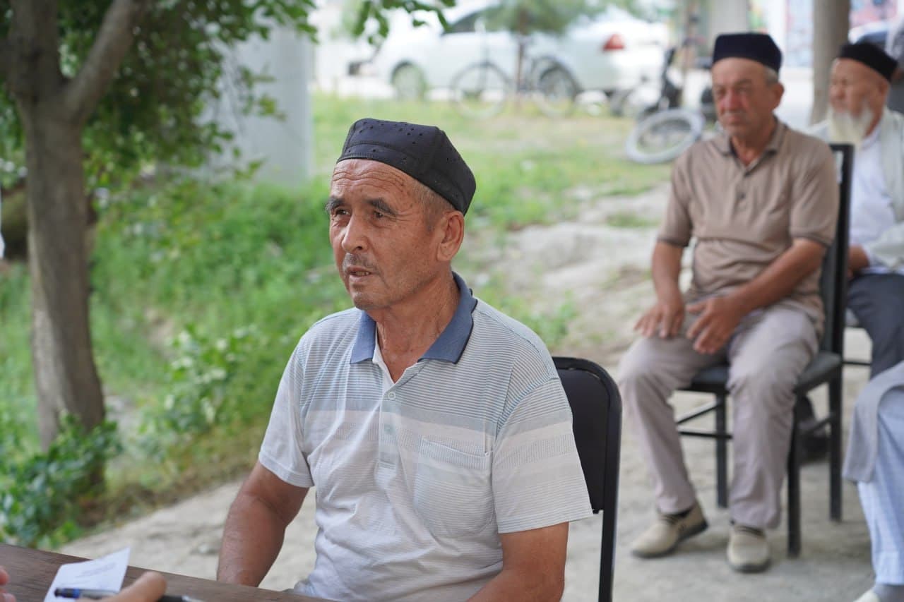 Taraqqiyot mahallasida sayyor qabul o‘tkazildi