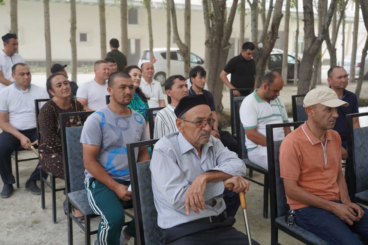 Taraqqiyot mahallasida sayyor qabul o‘tkazildi