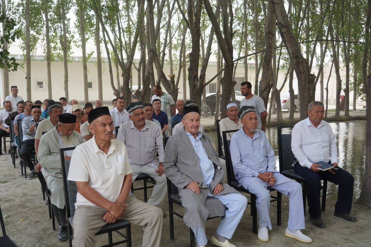 Taraqqiyot mahallasida sayyor qabul o‘tkazildi