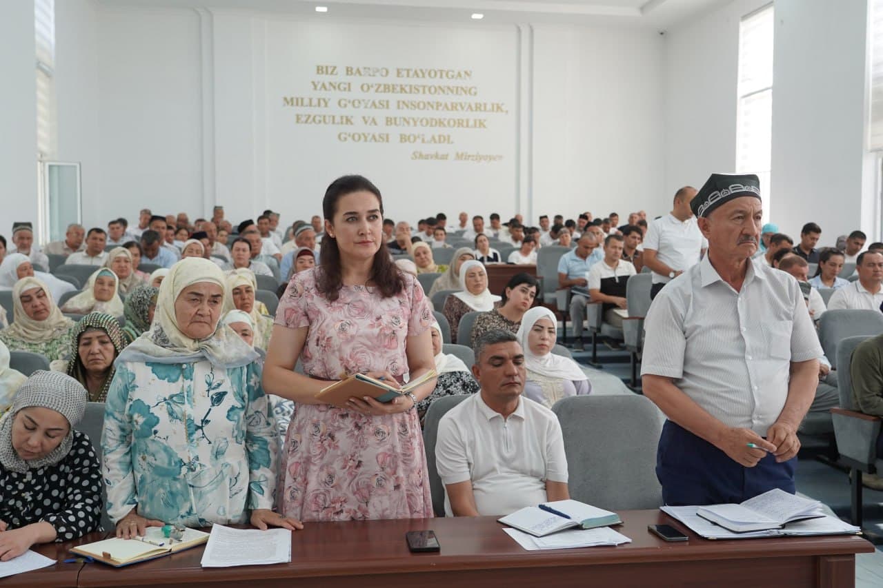 Toyloqda Ma'naviyat va ma'rifat kengashining kengaytirilgan yig‘ilishi bo‘lib o‘tdi