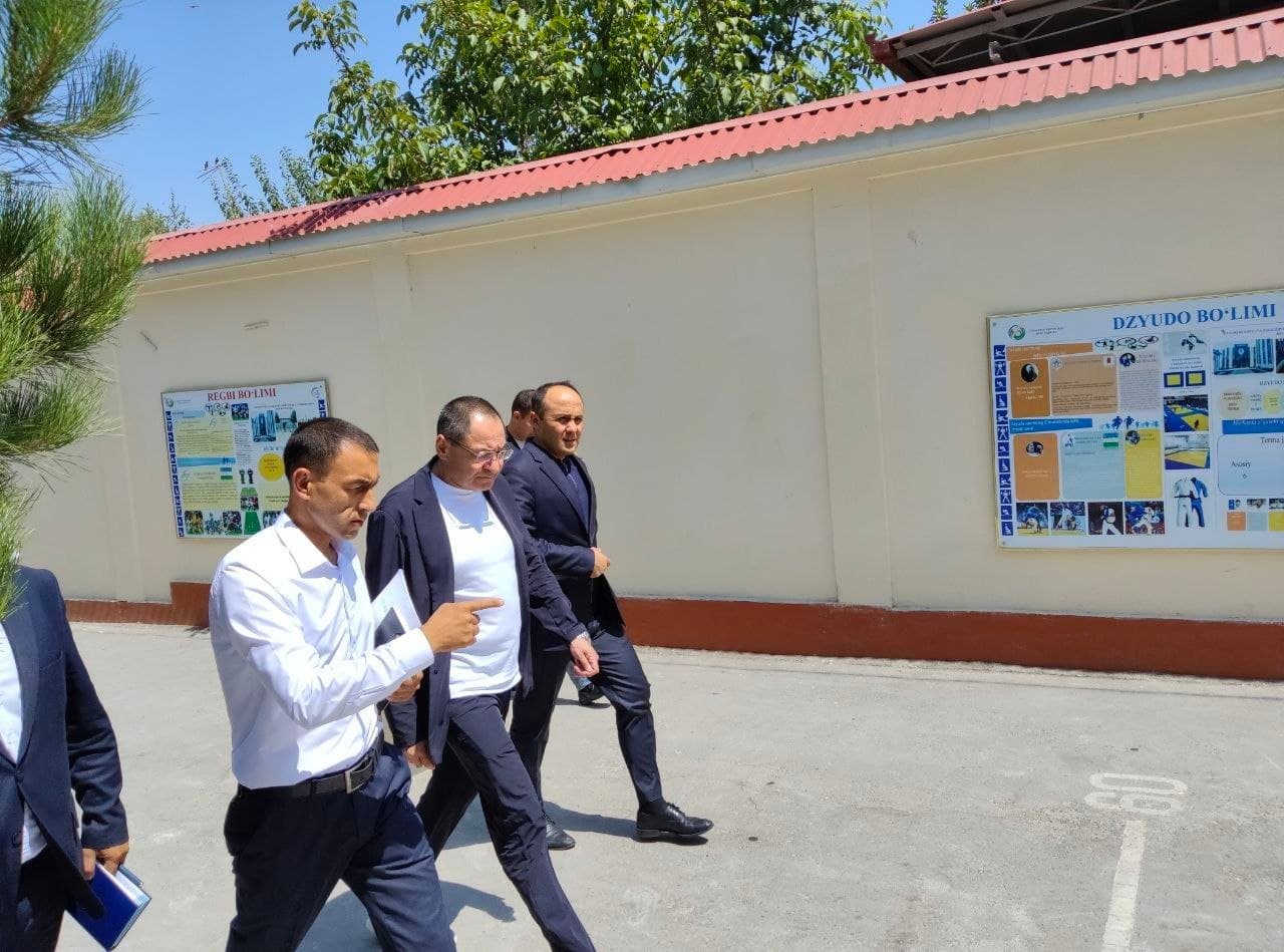 O‘zbekiston Respublikasi Sport vaziri Ikramov Adxam Ilxamovich Toyloq olimpiya va paralimpiya sport turlariga tayyorlash markaziga tashrif buyurib sport infratuzilmasini yaxshilash va yaratilgan shart-sharoitlar bilan yaqindan tanishdi.