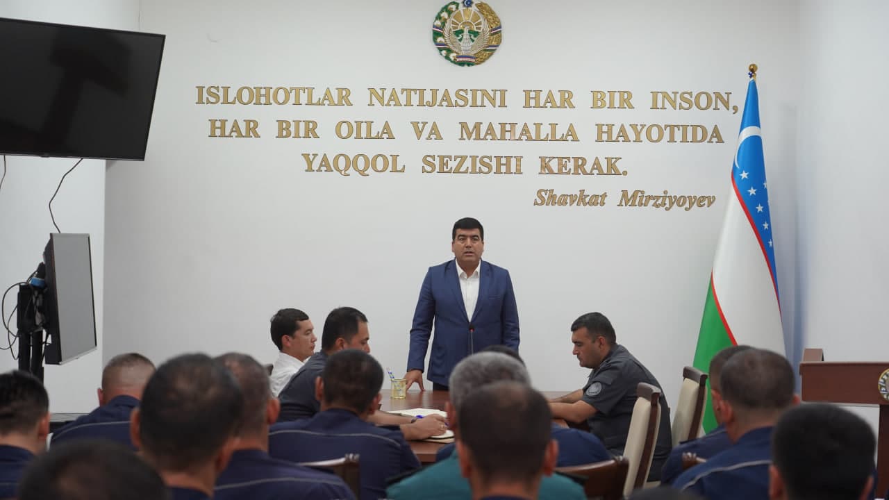 Profilaktika ishlari va obodonlashtirish masalalari muhokama qilindi