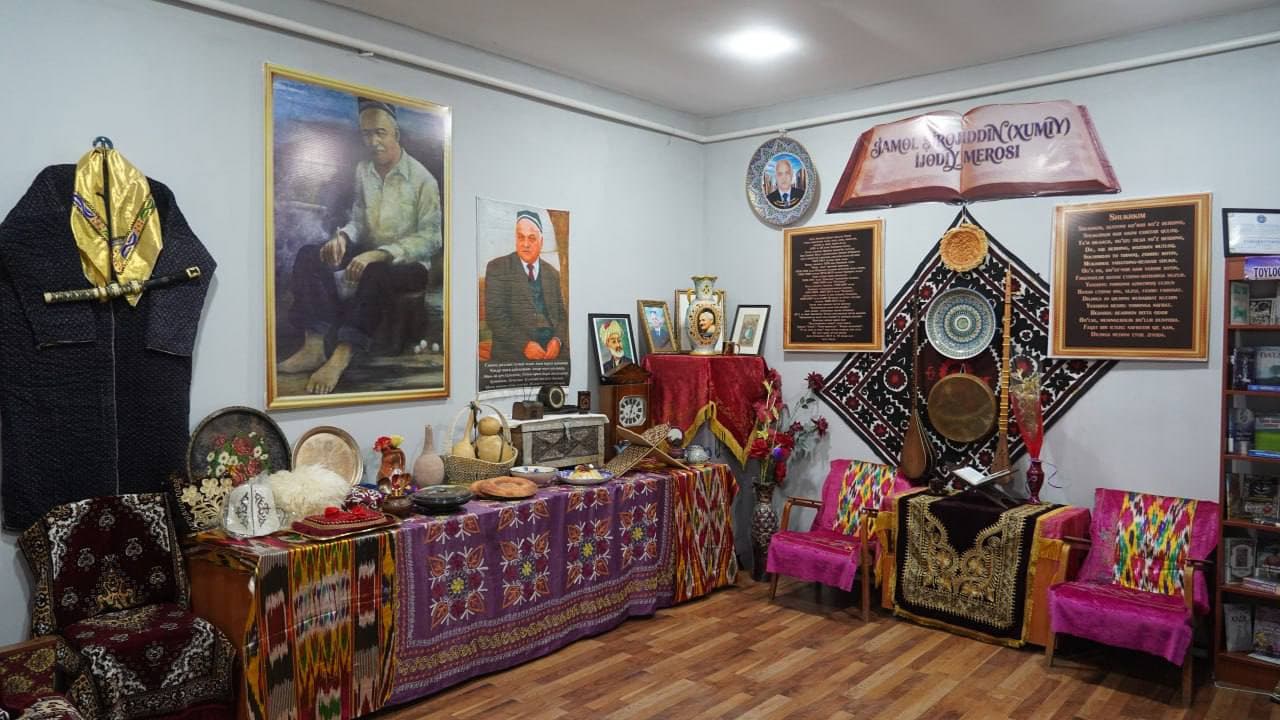 Toyloqda Jamol Sirojiddin (Xumiy) nomidagi kutubxona foydalanishga topshirildi