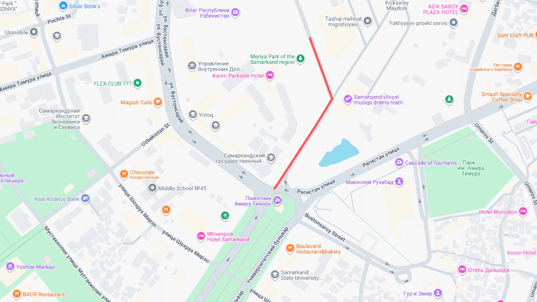 Yangi yil archasi o‘rnatiladigan hududlarda transport vositalarining harakati vaqtincha cheklanadi