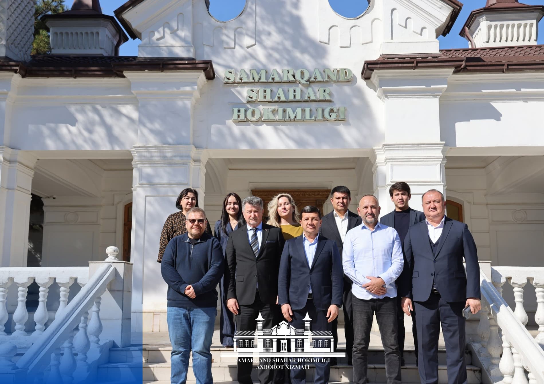 Shahar hokimining Xorvatiya delegatsiyasi bilan uchrashuvi bo‘ldi