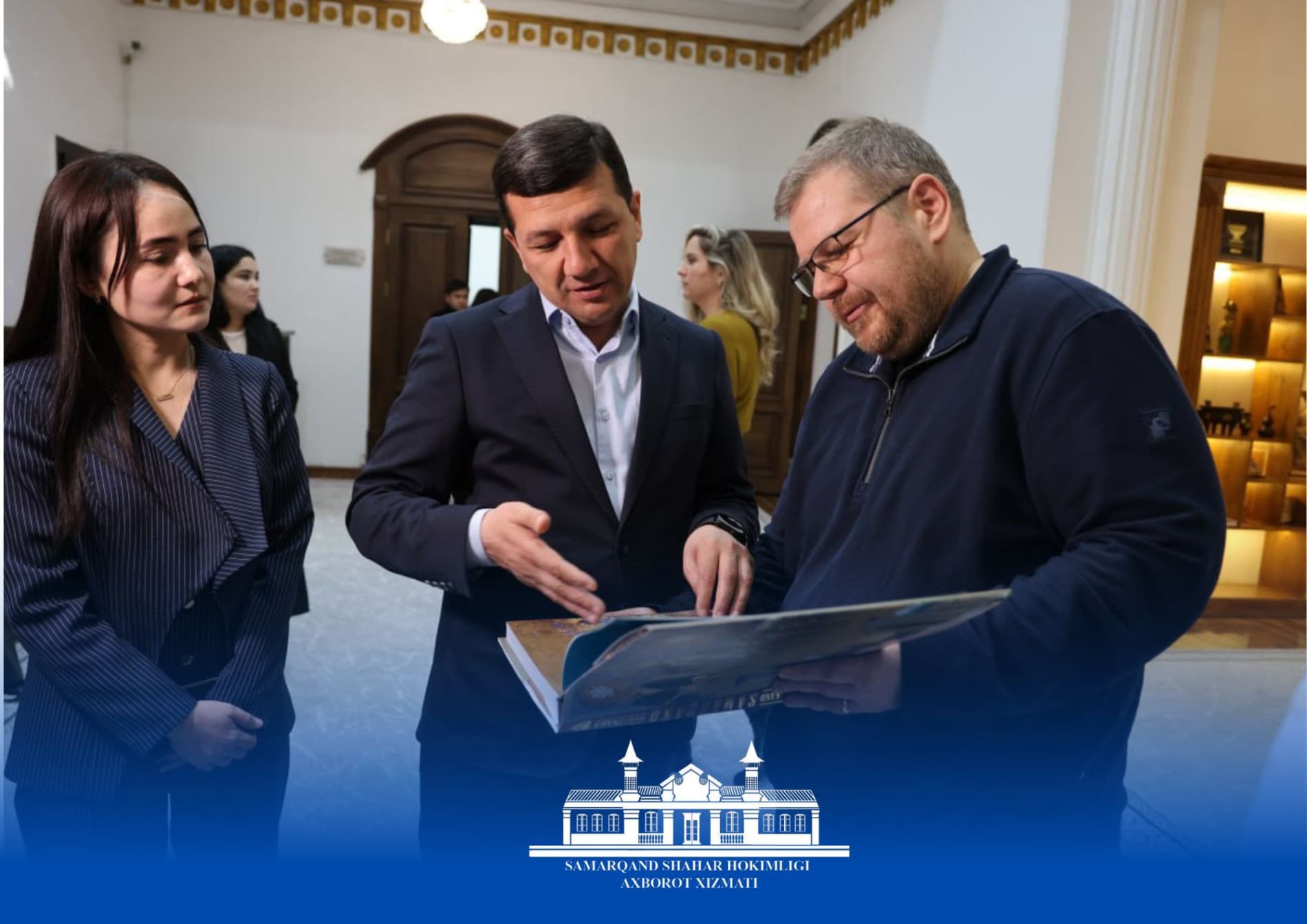 Shahar hokimining Xorvatiya delegatsiyasi bilan uchrashuvi bo‘ldi