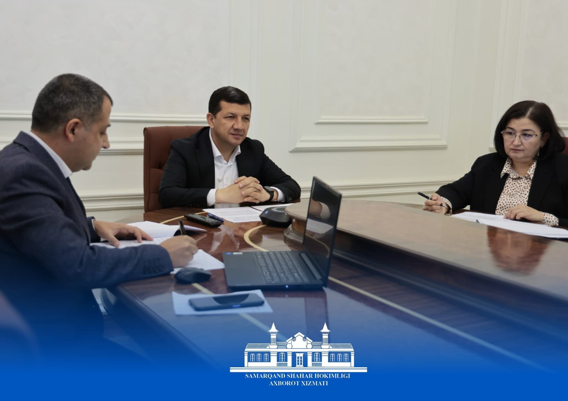 Samarqand va Nara shaharlari rahbarlari onlayn muloqot qildi