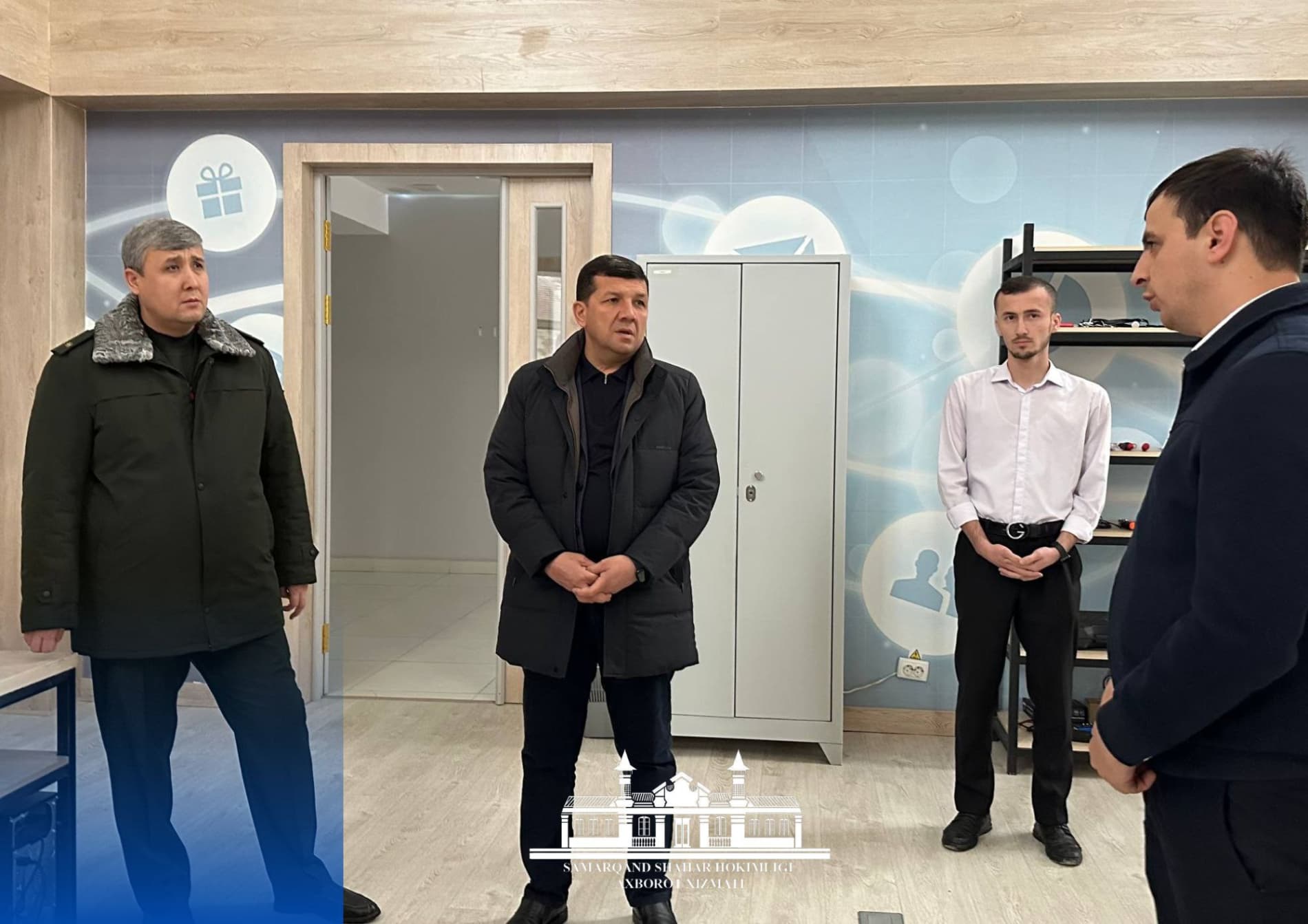 Ayni paytda Samarqand shahar hokimi Fazliddin Umarov "Yoshlar texnoparki"da yoshlar uchun yaratilgan sharoitlar bilan tanishmoqda.