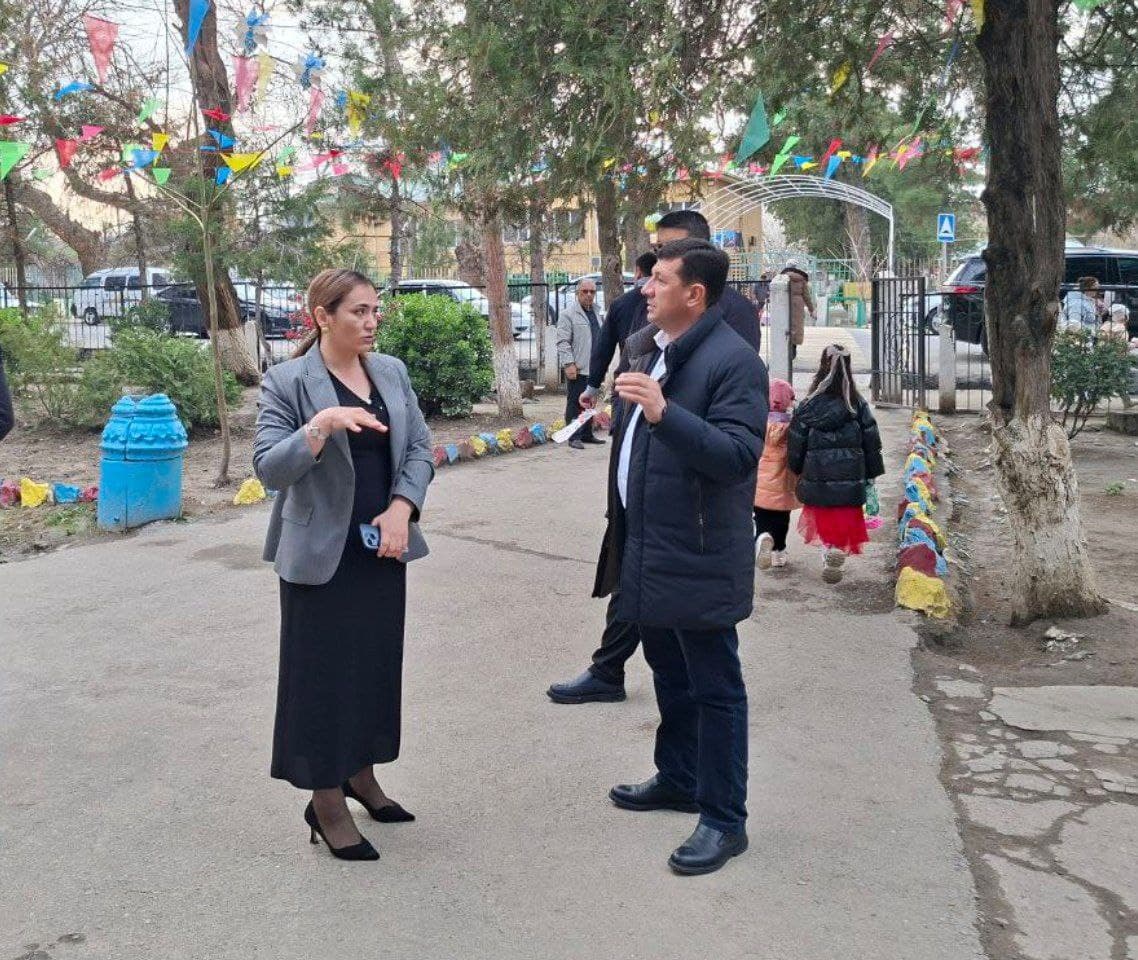 Hokim maktabgacha ta’lim tashkiloti bilan tanishdi
