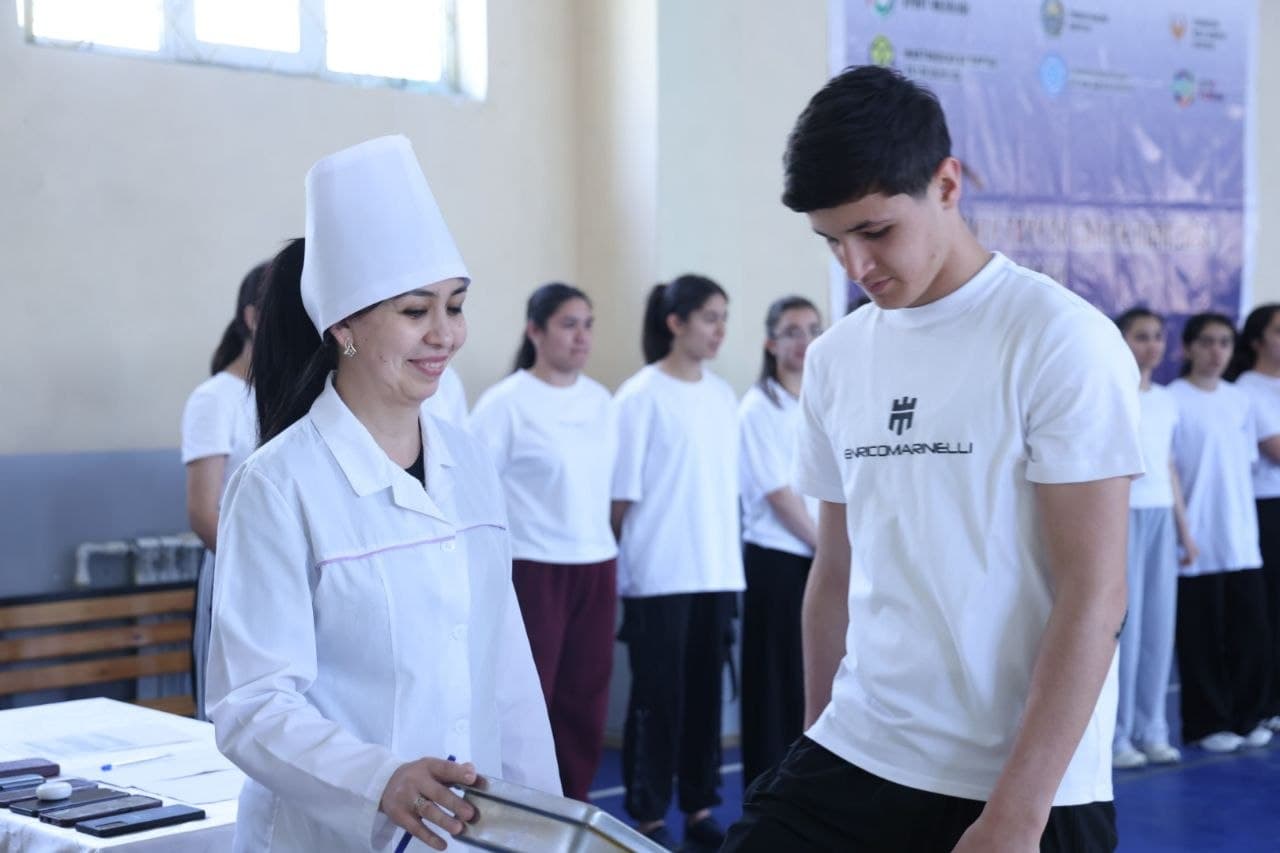 "Jismoniy tayyorgarlik darajasi" sport sinovlari qabul qilinmoqda
