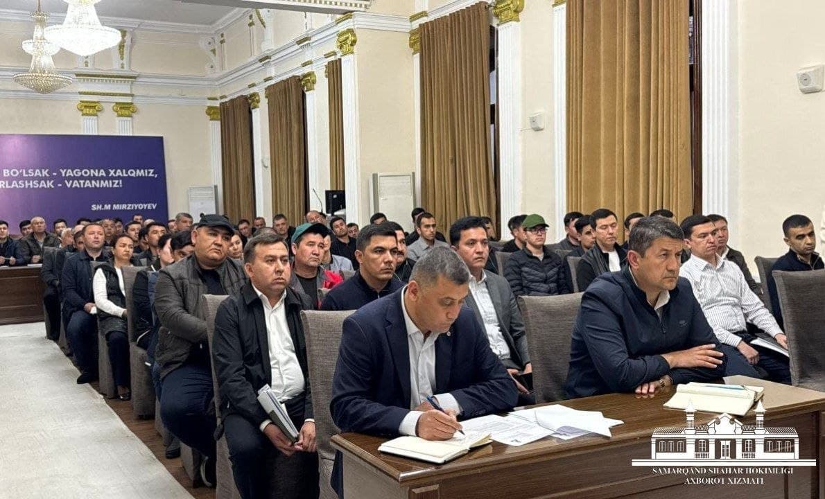 Maishiy chiqindilarni olish bo‘yicha xizmatlar sifatini yaxshilash hamda aholi qarzdorligini undirish masalasi muhokama etildi