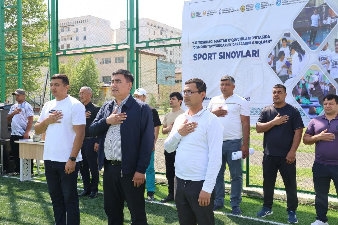 O‘quvchi-yoshlardan maxsus talablar asosida sport sinovlari qabul qilinmoqda