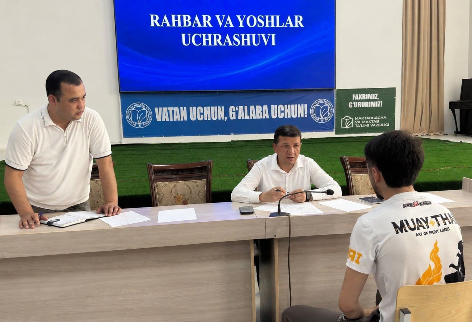 Og‘ir toifadagi yoshlar bilan ochiq muloqot