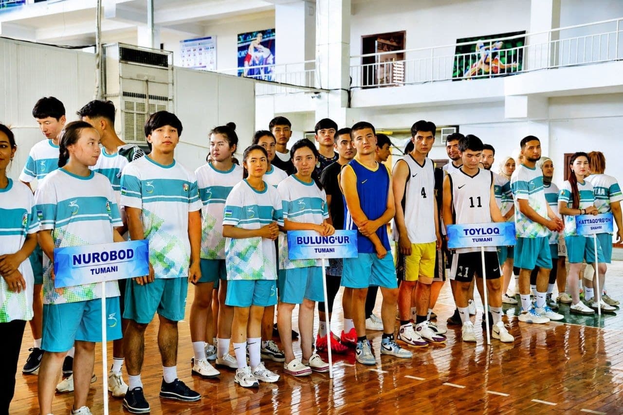 Samarqand shahrida "Besh tashabbus olimpiadasi" doirasida sportning stritbol turi boʻyicha viloyat bosqichi bo‘lib o‘tdi